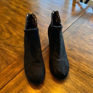 Maurices Suede wedge bootie